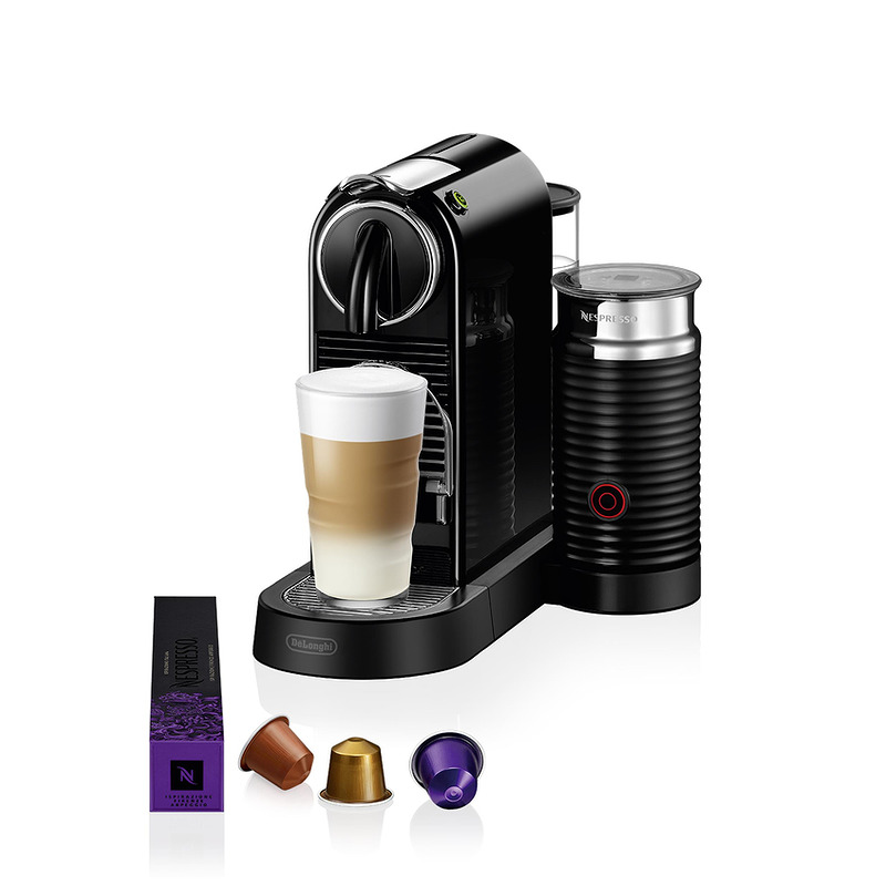 De’Longhi NESPRESSO® CitiZ&Milk EN267BAE Kapselmaskine fra , Sort